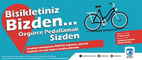 çanakkale belediyesi bisiklet